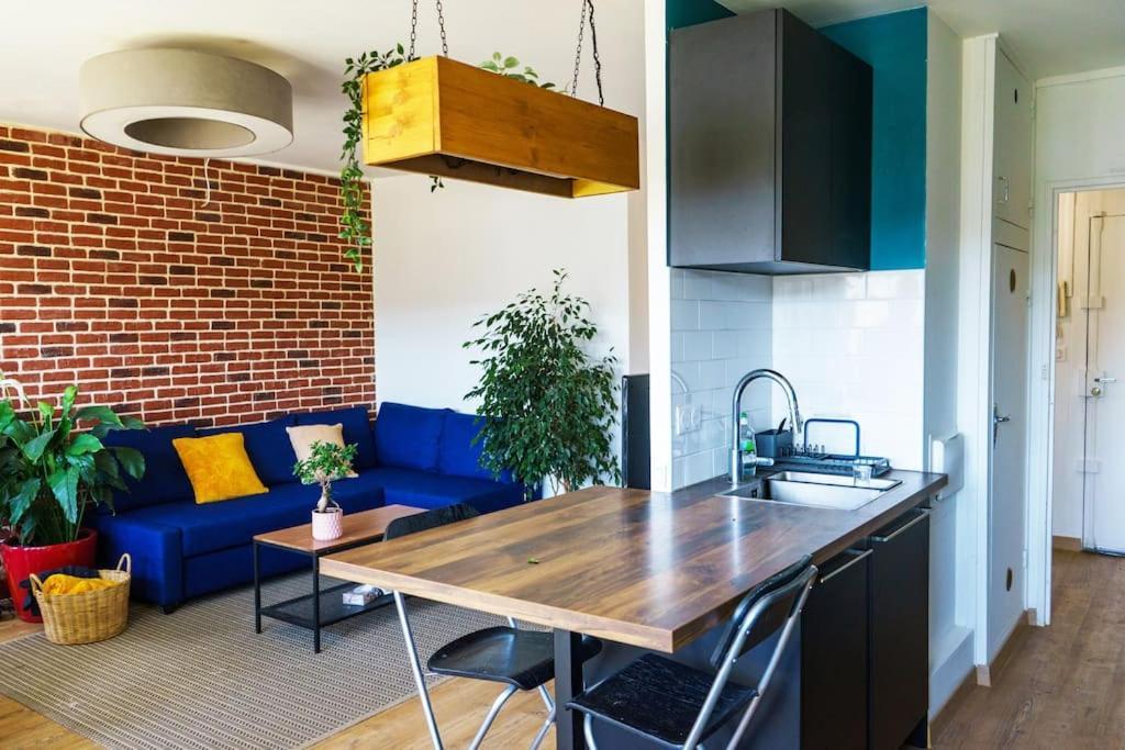 Grand Appartement 4 Pieces A 10Min Paris Vitry-sur-Seine Eksteriør bilde